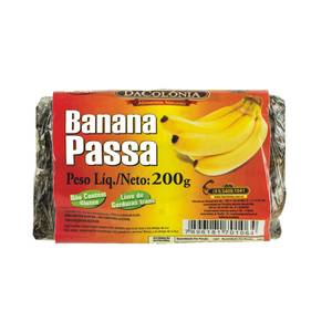Hovedbilde DACOLONIA Bananbar Banan Passa Zero 200g