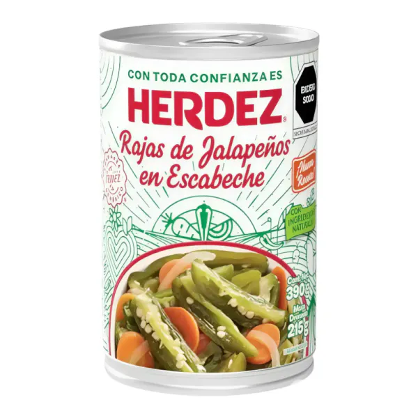 HERDEZ JALAPENO HELE 390g 