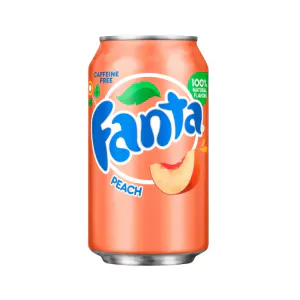 Hovedbilde Fanta Peach (USA) 355ml - 24stk