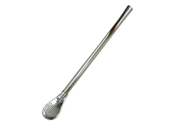 Bombilla Cuchara Flat 17,5cm SILVER